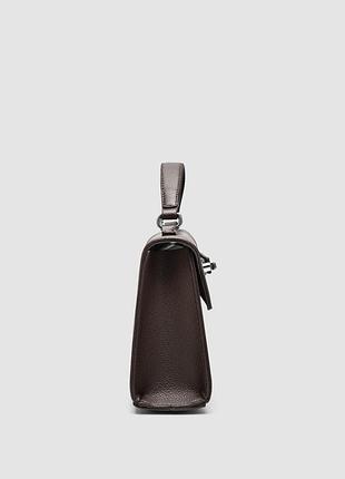 🤍 carmesi bag chocolate/silver 2