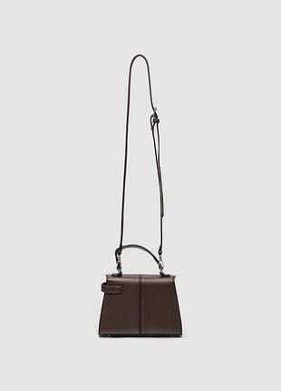 🤍 carmesi bag chocolate/silver 3