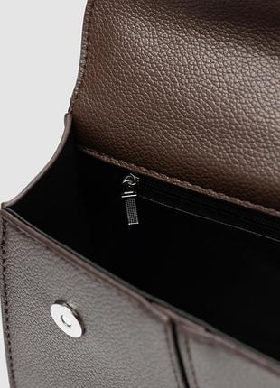 🤍 carmesi bag chocolate/silver 4