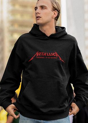 Худі loys унісекс metallica (hardwired to self destruct photo) чорний l