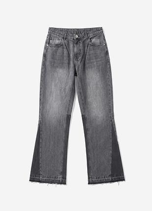 Джинси yarm flared one gray