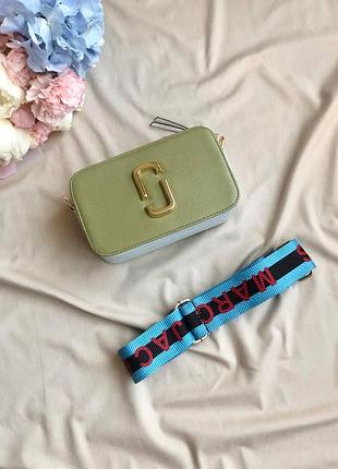Marc jacobs olive/blue logo