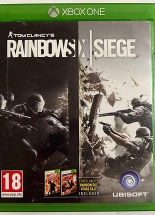Tom clancy's rainbow six siege, б/у, русская версия - диск для xbox one