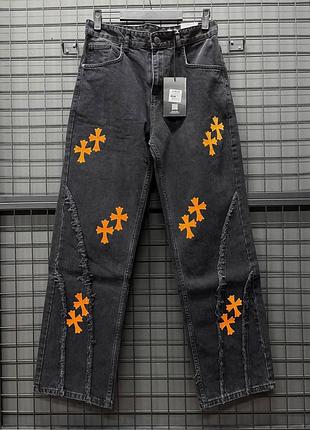 Джинси 2y premium chrome hearts black