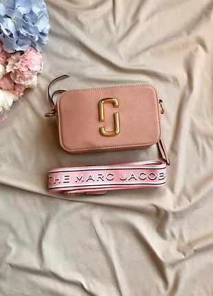 Marc jacobs pink/white logo