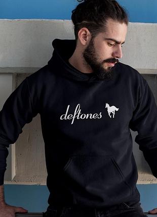 Худи loys унисекс deftones (white pony) черный s