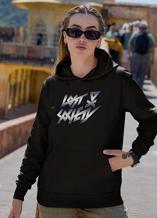 Худи loys унисекс lost society (lost loud death) черный art.002 l