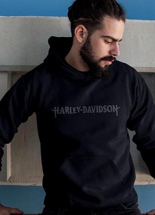 Худи loys унисекс harley davidson (hd) черный xl
