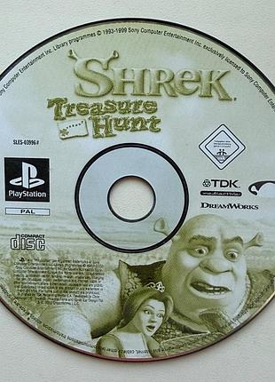 Shrek treasure hunt англ - ps1 (диск), б/у