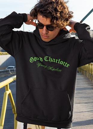 Худи loys унисекс good charlotte (the young and the hopeless) черный xs