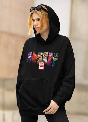 Худи loys унисекс big hero 6 (movie heroes united) черный art.002 m
