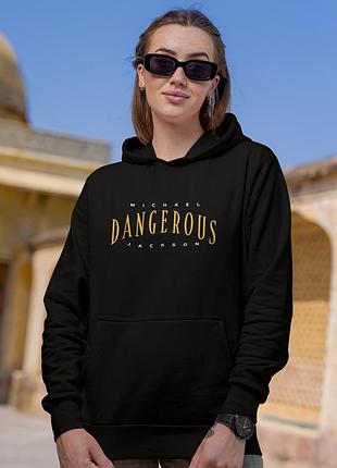 Худи loys унисекс michael jackson (dangerous) черный art.002 l