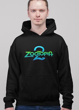 Худи loys унисекс zootopia (part 2 poster) черный xxl