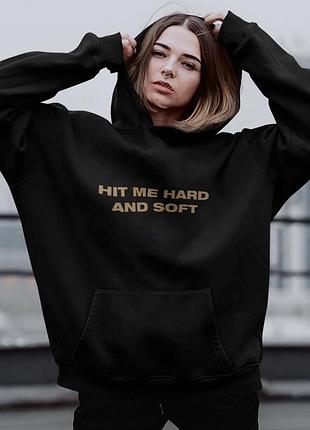 Худи loys унисекс billie eilish (hit me hard and soft) черный art.002 xs