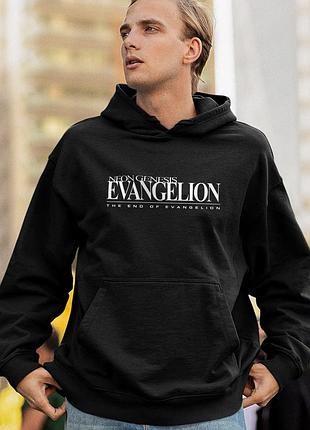 Худи loys унисекс evangelion (the end of evangelion) черный xl