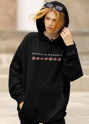 Худи loys унисекс rainbow (ritchie blackmores rainbow) черный art.002 xl