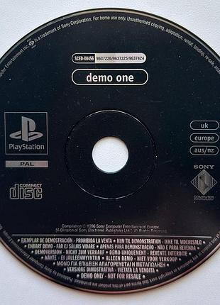Demo one англ - ps1 (demo-диск), б/у