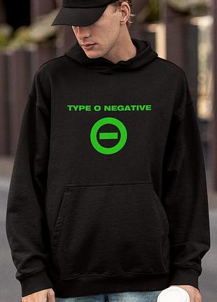 Худи loys унисекс type o negative (bloody kisses) черный m