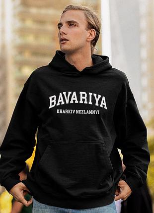 Худи loys унисекс kharkiv nezlamnyi bavariya (харьков несокрушимый бавария) черный l