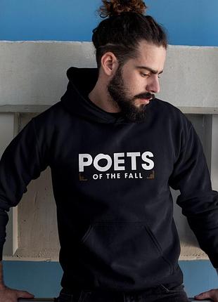 Худи loys унисекс poets of the fall (requiem for my harlequin) черный l