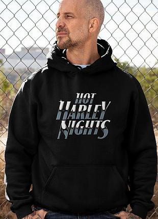 Худи loys унисекс harley davidson (hot harley nights sioux falls) черный s