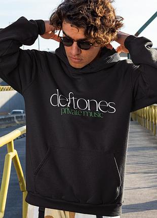 Худи loys унисекс deftones (private music) черный l