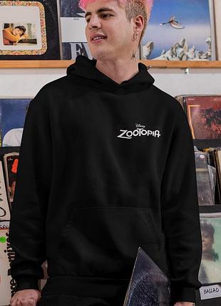 Худи loys унисекс zootopia (fox nick wilde) черный xxl