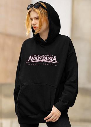Худи loys унисекс avantasia (ghostlights) черный art.002 xxl