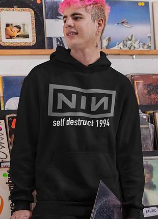 Худи loys унисекс nine inch nails (woodstock 1994 by joseph cultice) черный xs