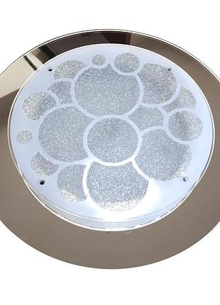 Светильник dekora "сириус" 36вт led d400 32520 белый (7418)