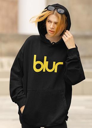 Худи loys унисекс blur (parklife) черный art.002 l