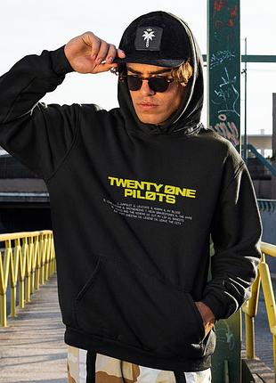 Худи loys унисекс twenty one pilots (trench) черный m