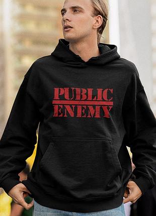 Худи loys унисекс public enemy (fear of a black planet) черный xxl