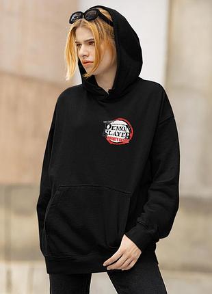 Худи loys унисекс demon slayer (infinity castle) черный art.002 xs