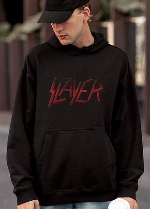 Худи loys унисекс slayer (skull and swords) черный xs