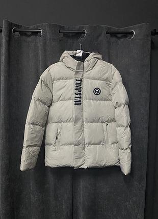 Пуховик trapstar beige