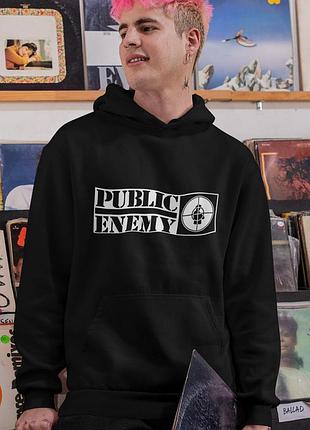 Худі loys унісекс public enemy (logo) чорний xs