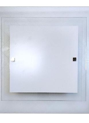 Настенно-потолочный светильник dekora "дюна" (40470, 2х60w, e27, 400x400) (7417)
