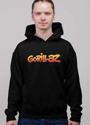 Худи loys унисекс gorillaz (the mountain) черный xxl