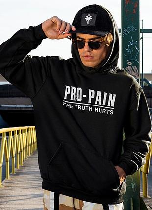 Худи loys унисекс pro pain (the truth hurts) черный art.001 l