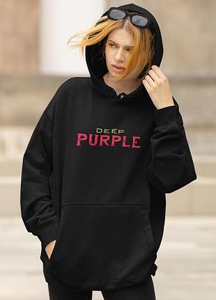 Худі loys унісекс deep purple (highway star) чорний art.002 xxl