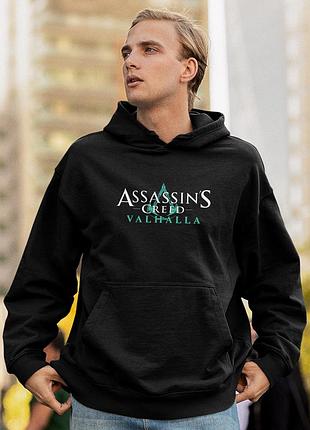 Худі loys унісекс assassins creed valhalla (eivor varinsdottir) чорний art.001 xxl