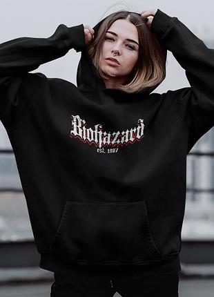 Худі loys унісекс biohazard (eagles) чорний art.002 xl