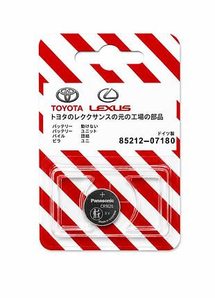 Оригинальная батарейка toyota lexus cr1620 3v panasonic для смарт ключа 85212-07180