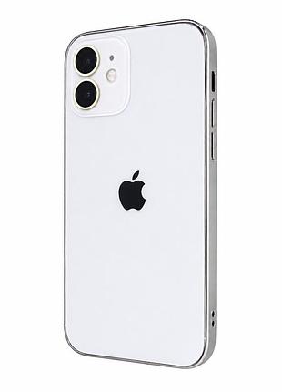 Чехол противоударный ag-pc glass для iphone 11 пылезащищенный влагозащищенный белый
