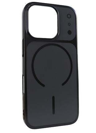 Чохол chroma matte magsafe case протиударний для iphone 16 pro max чорний із захистом камери black