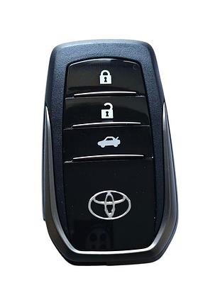 Корпус ключа toyota на 3 кнопки, camry