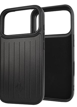 Протиударний чохол rimova case для iphone 17 pro з magsafe чорний захисний tpu