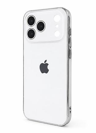 Чехол ag-pc glass противоударный пылезащищенный для iphone 17 pro с magsafe белый