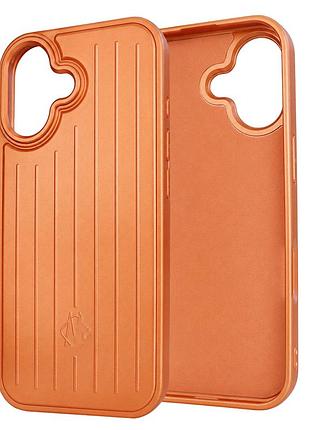 Противоударный чехол rimova case для iphone 17 с magsafe tpu пылезащищенный orange